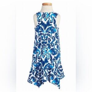 Lilly Pulitzer Mini Hampton Dress Flamingos 100% Cotton Size L (8-10)